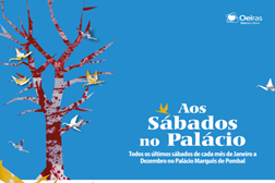"Aos Sábados no Palácio" de Março com inscrições abertas