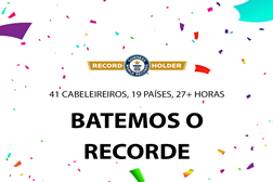 Marcas Beauty Care Professional da Henkel batem recorde do Guinness com festival #HairdressersUnited