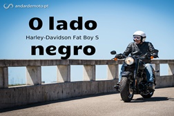 Teste Harley-Davidson Fat Boy S - O lado negro