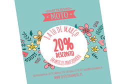 Officina Moto celebra o dia da Mulher de 8 a 10 de Março