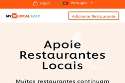 Plataforma My Local Eatz - Um serviço gratuito para ajudar a aproximar os restaurantes da vizinhança