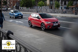 Novo SEAT Ibiza e novo Arona obtêm 5 estrelas Euro NCAP - Ambos introduzem contramedidas estruturais para o impacto frontal e lateral