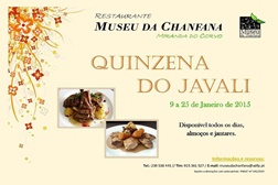 Quinzena do Javali no Restaurante Museu da Chanfana em Miranda do Corvo