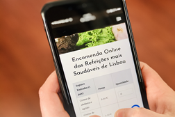Menus saudáveis da Origem Cozinha Saudável agora à distância de um clique
