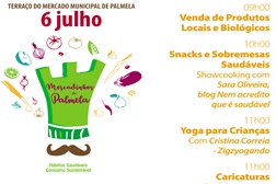 Mercadinhos de Palmela com Showcooking, Yoga e Caricaturas