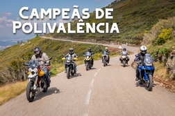 Comparativo Trails média cilindrada 2021 - Campeãs de Polivalência
