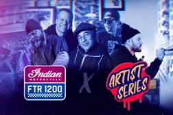 Indian vai mesmo comercializar depósitos personalizados para as FTR 1200