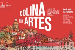 Colina das Artes 2023 evento de regresso à freguesia de São Vicente, Lisboa - Homenageando Natália Correia, decorre de 8 a 16 de setembro
