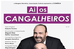 Teatro: "Ai os Cangalheiros" com Heitor Lourenço e Miguel Dias no Cineteatro D. João V