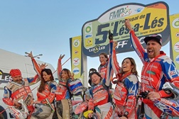 Foxy Riders and Friends em Honda, terminaram o 5º Portugal Lés a Lés Offroad