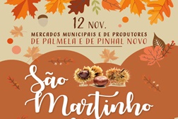 "São Martinho na Praça”: Magusto nos Mercados do concelho de Palmela