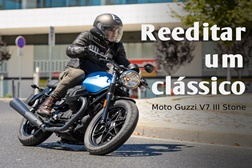 Teste Moto Guzzi V7 III Stone - Reeditar um clássico