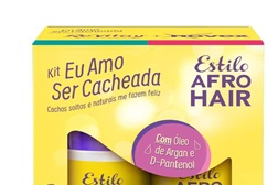 Novo kit "Eu Amo Ser Cacheada" para todas as mulheres que amam os seus caracóis