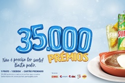 Portugália Cervejaria e Sumol têm 35.000 prémios para oferecer - Campanha disponível em loja e take-away
