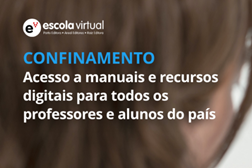 Grupo Porto Editora oferece acesso a manuais e recursos digitais a todos os alunos do país através da Escola Virtual - Medida excecional para apoiar professores, alunos e encarregados de educação