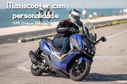 Teste SYM Cruisym Alpha 125 - Maxiscooter com personalidade