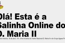 D. Maria II inaugura Salinha Online com histórias para os mais pequenos