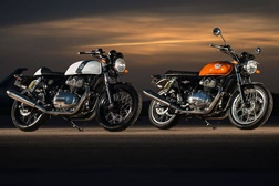 Royal Enfield apresenta Interceptor 650 e Continental 650, duas novas motos desenhadas de raiz.