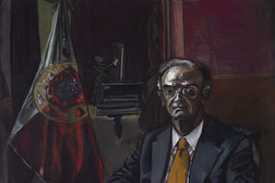 Jorge Sampaio (2005) | Pastel sobre papel | Coleção Particular