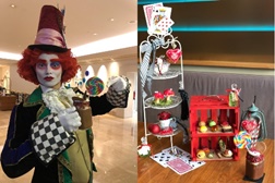 Wonderland Tea no Tapas & Tiles do Lisbon Marriott Hotel