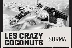 Les Crazy Coconuts apresentam álbum de estreia no Armazém do Chá, Porto