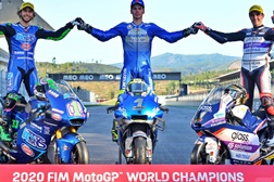 Albert Arenas e Enea Bastianini sagram-se campeões de Moto3 e Moto2
