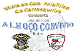 Moto Clube da Moita organiza passeio ao Cais Palafitico da Carrasqueira - Comporta