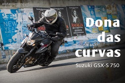 Teste Suzuki GSX-S 750 - Dona das curvas