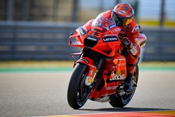 MotoGP 2021 GP Aragão – “Pole” e recorde para Bagnaia e Miguel Oliveira arranca de 18º