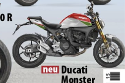 Ducati Monster: a primeira imagem da versão 2021