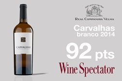 A Wine Spectator atribuiu 92 pontos ao inho Carvalhas Douro 2014 da Real Companhia Velha