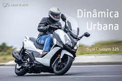 Teste Sym Cruisym 125 - Dinâmica Urbana