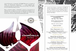 "Wine & Gastronomy Experience" no Antiqvvum com vinhos Churchill's