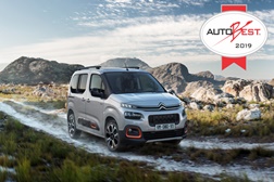 O novo Citroën Berlingo recebeu o prémio “BEST BUY CAR OF EUROPE 2019” - Prémio “A melhor compra automóvel” na versão de passageiros