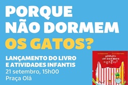 Lançamento do livro "Porque não dormem os Gatos" de Fernanda Freitas no Alegro Alfragide