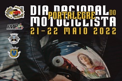 DIA NACIONAL do MOTOCICLISTA 22 de MAIO PORTALEGRE