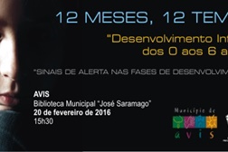 Sessão Informativa “Desenvolvimento Infantil dos 0 aos 6 anos” em Avis