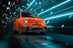 Nova gama Abarth em apenas 3 passos - Em estreia a novíssima pintura em Laranja Racing