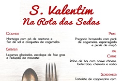 Jantar de S. Valentim no “Lisboa na Rota das Sedas”