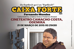 Odemira recebe Fernando Mendes com comédia "Caixa Forte"