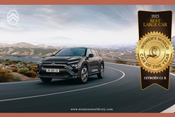 Citroën C5 x eleito o “Melhor Grande Familiar” - Edição 2023 dos prémios “Women’s World Car of the Year”