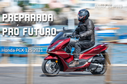 Teste Honda PCX 125 2021 - Preparada prò Futuro