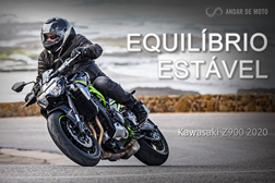 Teste Kawasaki Z900 2020 - Equilíbrio estável