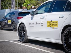 Soc. Com. C. Santos de novo na estrada com provas de ciclismo da Notícias Ilimitadas - Apoio de provas assegurada com 14 viaturas Mercedes-Benz