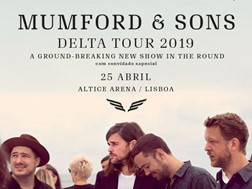 Mumford & Sons apresentam concerto 360º na Altice Arena - Lisboa