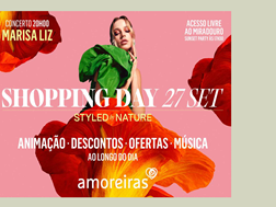 Amoreiras Shopping Center comemora 38º aniversário - Com Marisa Liz e muitas ofertas, 27 de setembro
