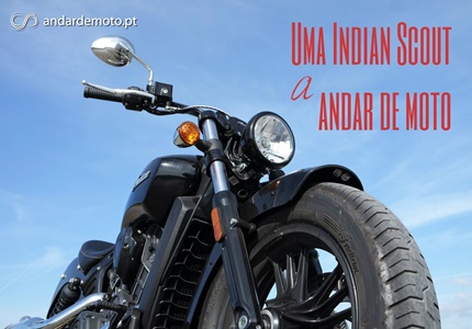 Uma Indian Scout Sixty a andar de moto - Episódio 1 - A apresentação