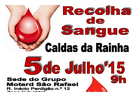 Grupo Motard São Rafael organiza recolha de sangue