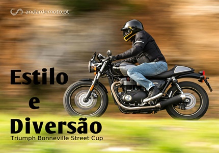 Teste Triumph Bonneville Street Cup - Estilo e Diversão