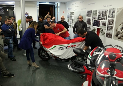 A loja MV Agusta de Lisboa foi palco do lançamento de, não uma, mas sim de duas Reparto Corse Bikes